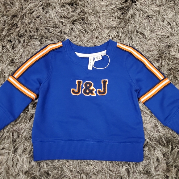 NWOT Baby Boy's Janie and Jack Sweatshirt size 3/6M - Picture 3 of 6